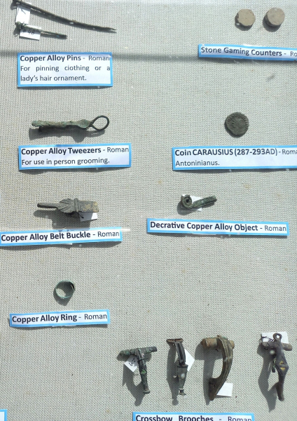 Artifacts from Langport Roman settlement