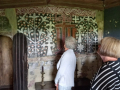 Members admiring the Painted Room in The Old House.